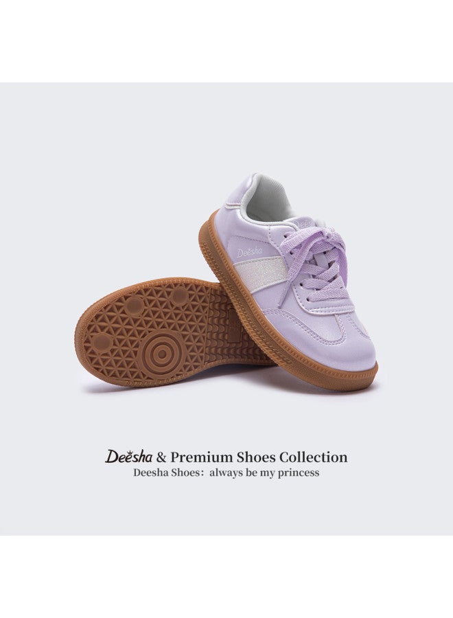DEESHA 【وصل حديثًا】 أحذية رياضية للأطفال للجنسين | صبّارات الحرم الجامعي متعددة الاستخدامات للأطفال، ٢٥ موديلًا للربيع والخريف، أحذية التدريب الألمانية العصرية - Image 4