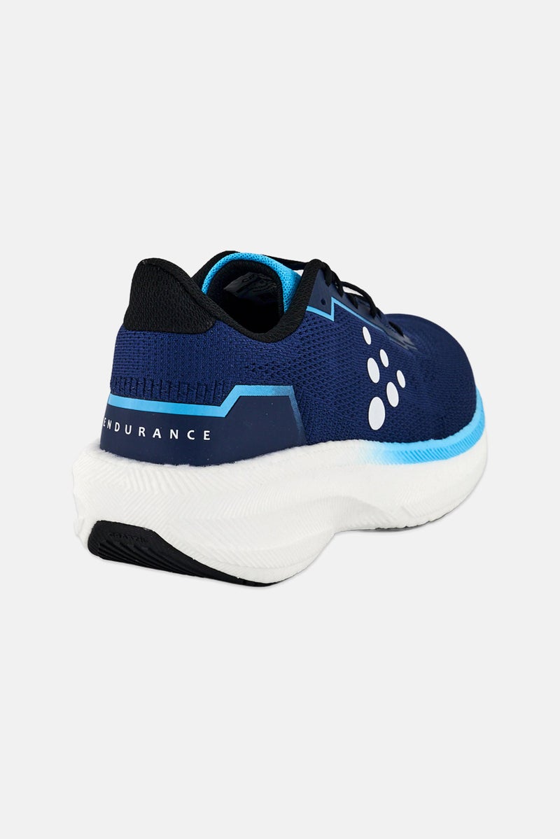 Craft Women Endurance 3 Lace Up Running Shoes, Navy - Image 3