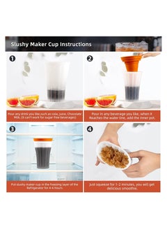 Generic Slushy Maker Cup Slushie Magic Quick Frozen Smoothies Cooling Homemade Milk Shake Ice Cream BPA-free Suitable for Families Birthday Parties  - Image 4