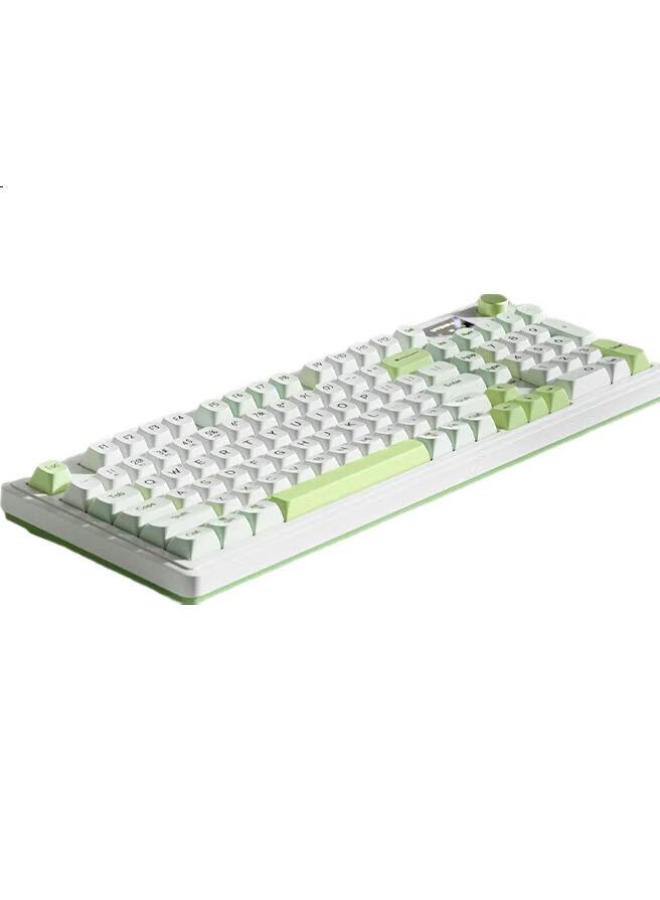 Langtu L15 Qingbi 98-Key Wired/Wireless/Bluetooth Tri-Mode Silent Keyboard, Gasket Structure, Rgb Lighting Effects - Image 3