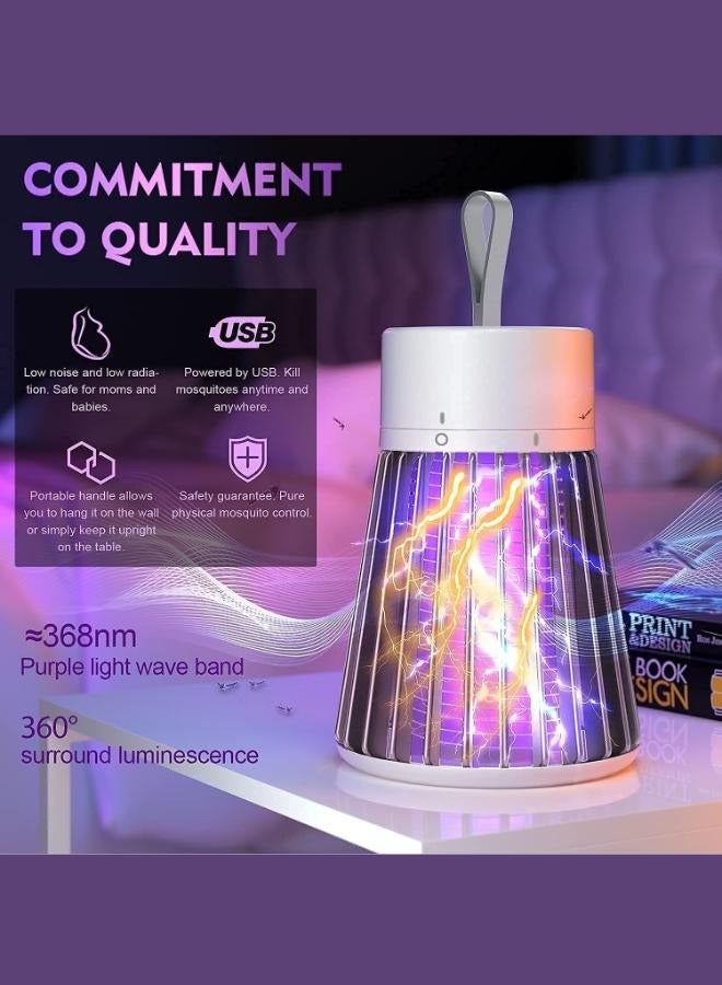 Executive LLC Electric LED Mosquito Lamp USB Powered Killer for Home Working Purely in Physical Mosquito Eradication Technique to Kill Mosquito Completely - Image 3