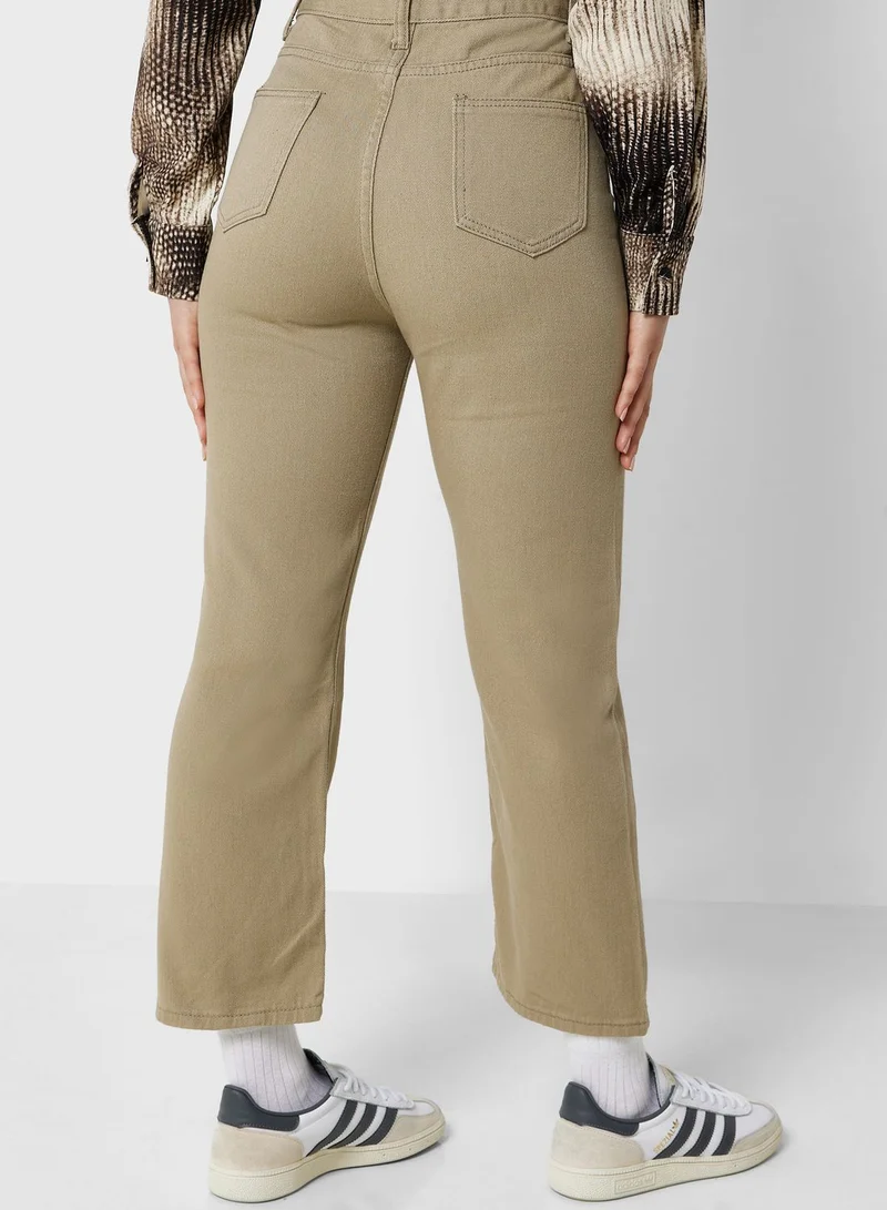 Ginger High Waist Garment Dye Jeans