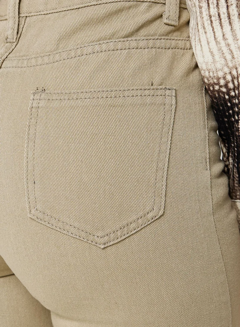 Ginger High Waist Garment Dye Jeans