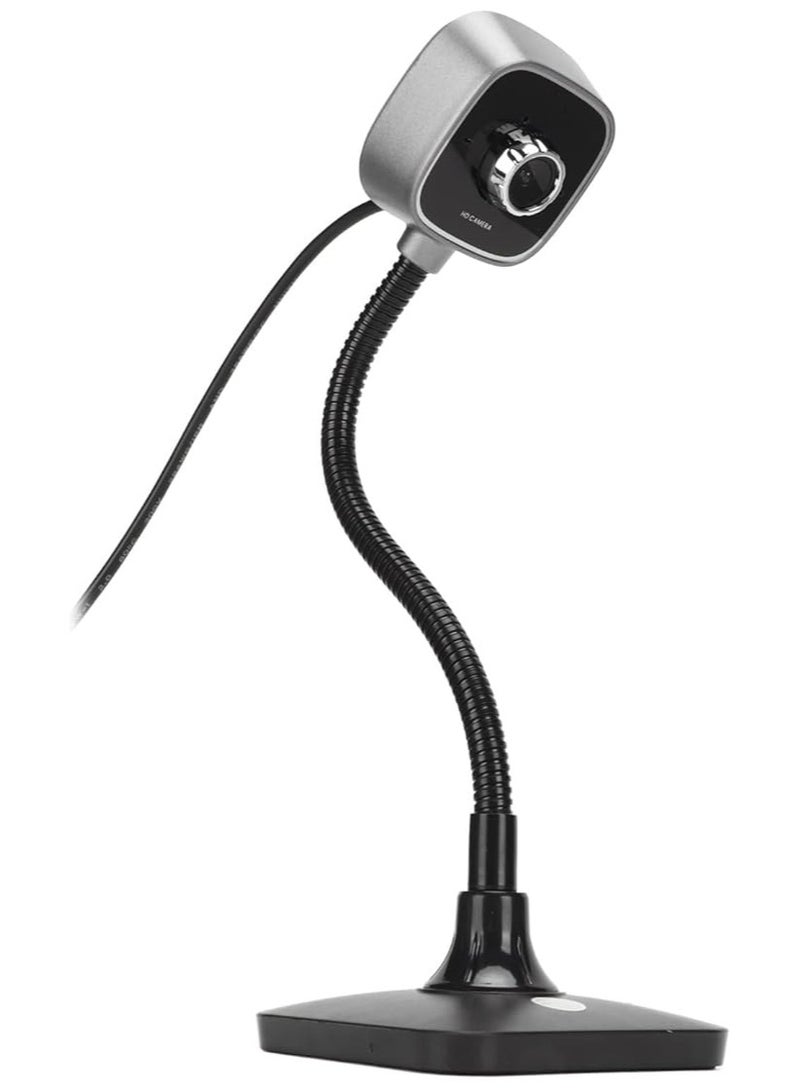 erorex 1080P HD USB Camera, Full HD Computer Cameras with Manual Focus, Built-in Noise-Cancelling Microphone, Adjustable Angle Webcam, Driver-, for Video Conferencing - Image 1