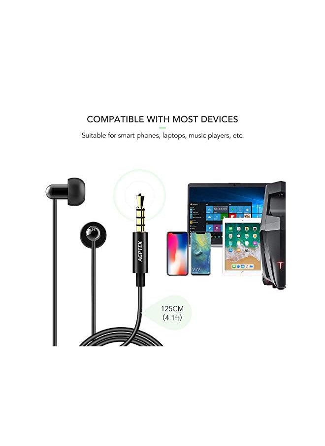 AGPtek - Sleep Earbuds In Ear Earphones For Sleeping With 3 Sizes Ultra Light Soft Silicone Noise Isolating Headphone Perfect For Side Sleeping Insomnia Air Travel Meditation And Relaxation - Image 1