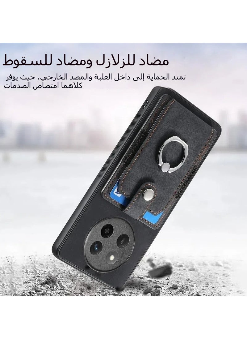 جنرال غطاء حيث نور ماجيك 7 لايت (ماجيك 7 لايت)، حامل البطاقات فائق الرقة، غطاء الهاتف من مادة TPU، غطاء متعدد الوظائف مع حلقة دعم  - Image 5