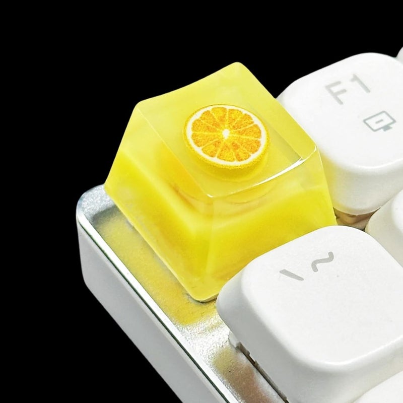 Strawberry Backlit Key Cap for Gaming Mechanical Keyboard with Ergonomic Standard Cross Mount Backlight Resin Key Cap - Image 3