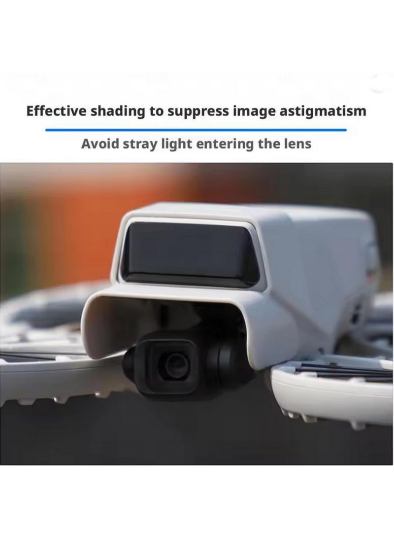1pcs Lens Cover For DJI Flip Quick Release SunShade Gimbal Protective Hood Anti Glare Light Prevent Anti Scratch Lens Protector Cap Drone Accessories - Image 5
