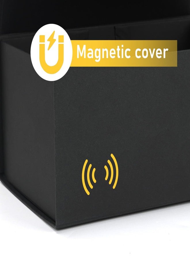 Ditwis 4 Pack 12x9x4 Black Magnetic Gift Box - Image 4