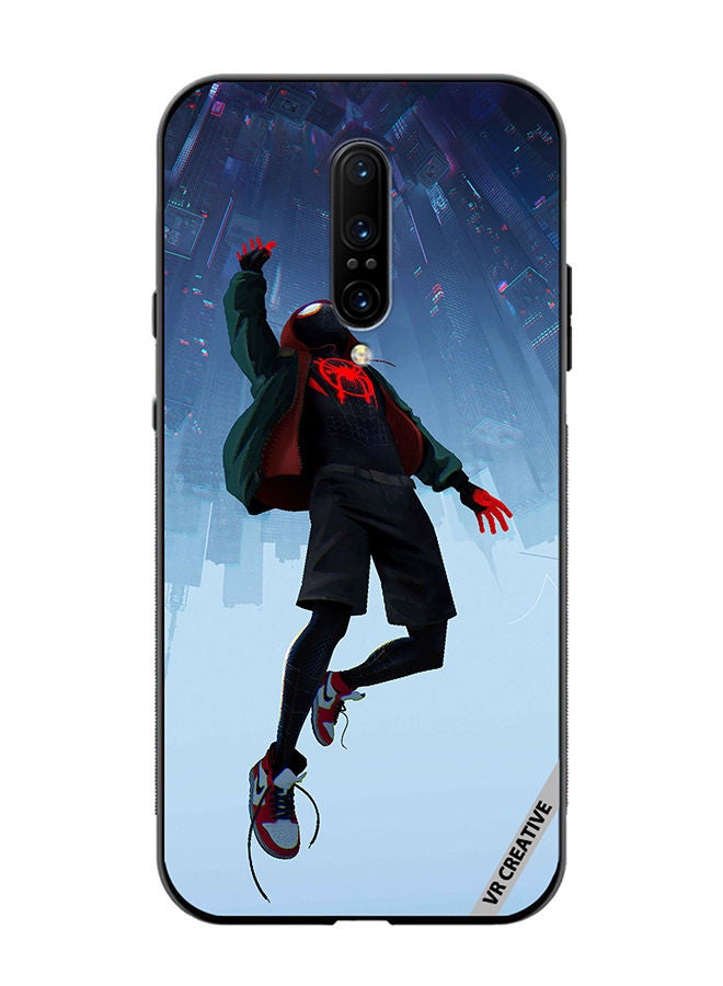 VR CREATIVE Protective Case Cover For OnePlus 7 Pro Spiderman Design Multicolour - Image 1
