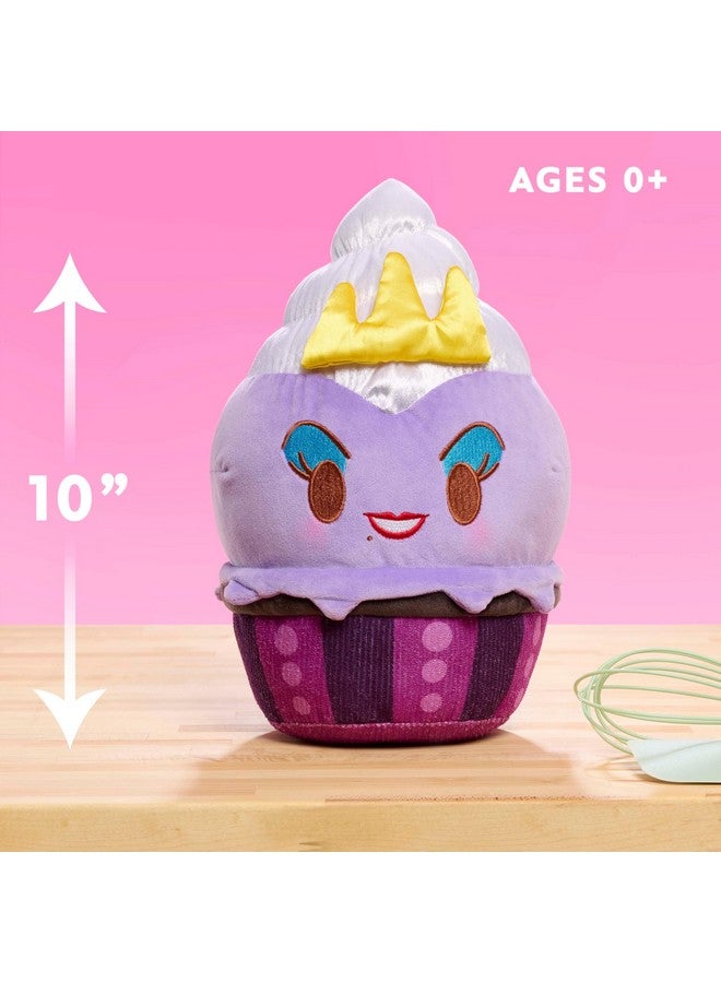 Just Play Disney Munchlings Squeeze-A-Munch Large Lavender Scented Ice Cream Sundae Ursula 10-inch Plush, Kids Toys for Ages 0 - Image 3