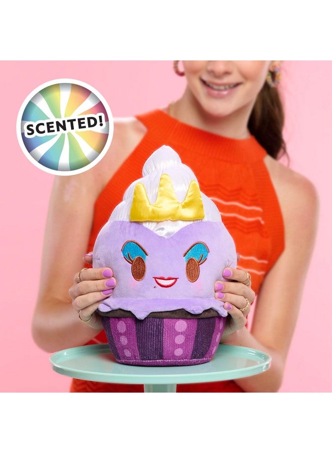 Just Play Disney Munchlings Squeeze-A-Munch Large Lavender Scented Ice Cream Sundae Ursula 10-inch Plush, Kids Toys for Ages 0 - Image 4