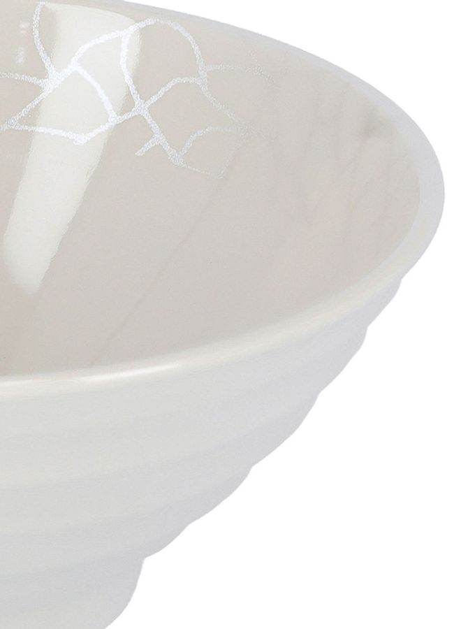 Royalford Melamine Bowl White Pearl 5inch - Image 4