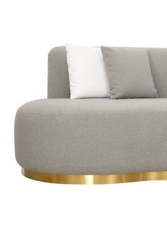 ROYAL FURNITURE Solero sofa set 7 seater 207X100X85 cm grey/beige  - Image 4
