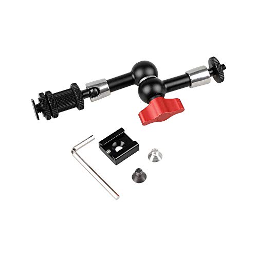 CAMVATE 7" Articulating Magic Arm + 1/4" Cold Hot Shot Mount for Camera LED Light Monitor - 1088 - Image 3