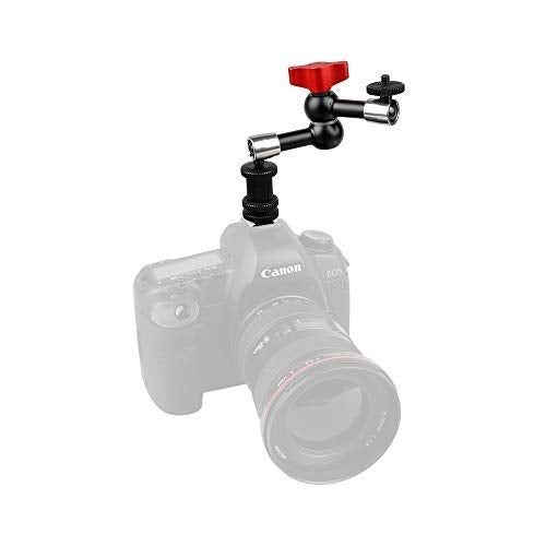 CAMVATE 7" Articulating Magic Arm + 1/4" Cold Hot Shot Mount for Camera LED Light Monitor - 1088 - Image 4