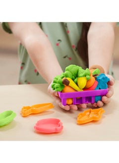 Play-Doh Play-Doh Farmer's Market Kitchen Playset, 28 Play Food Accessories & Tools, 11 Colors, Back to School Classroom Supplies, Preschool Toys, Ages 3+ (Amazon Exclusive)  - Image 3