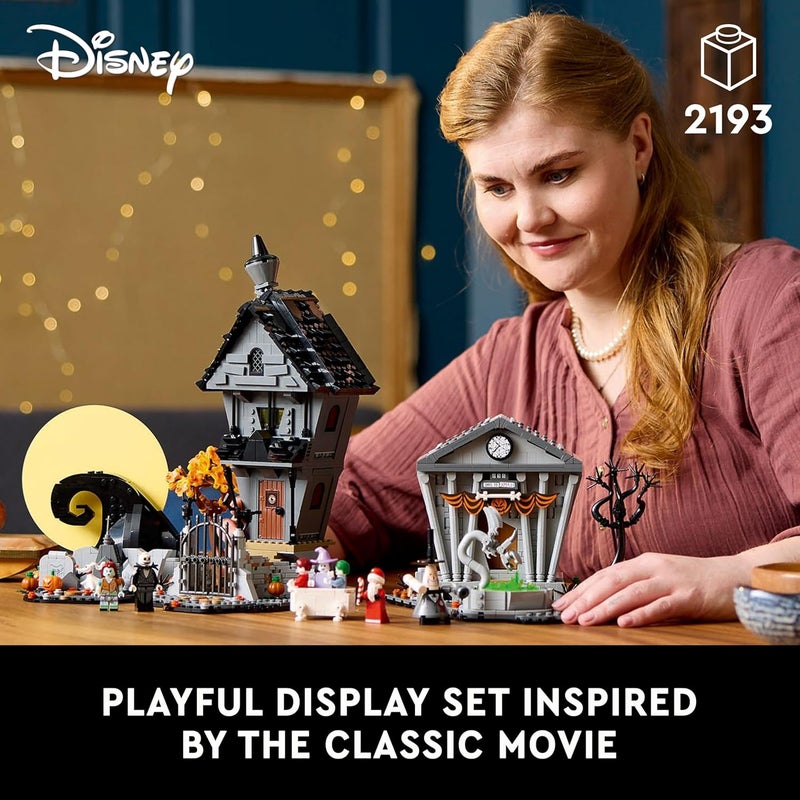 LEGO Ideas The Nightmare Before Christmas Diorama Kit 21351 (2193 Pieces) - Image 3