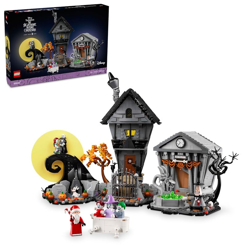 LEGO Ideas The Nightmare Before Christmas Diorama Kit 21351 (2193 Pieces) - Image 1