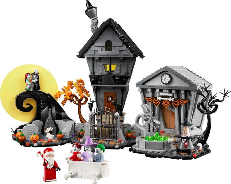 LEGO Ideas The Nightmare Before Christmas Diorama Kit 21351 (2193 Pieces) - Image 2