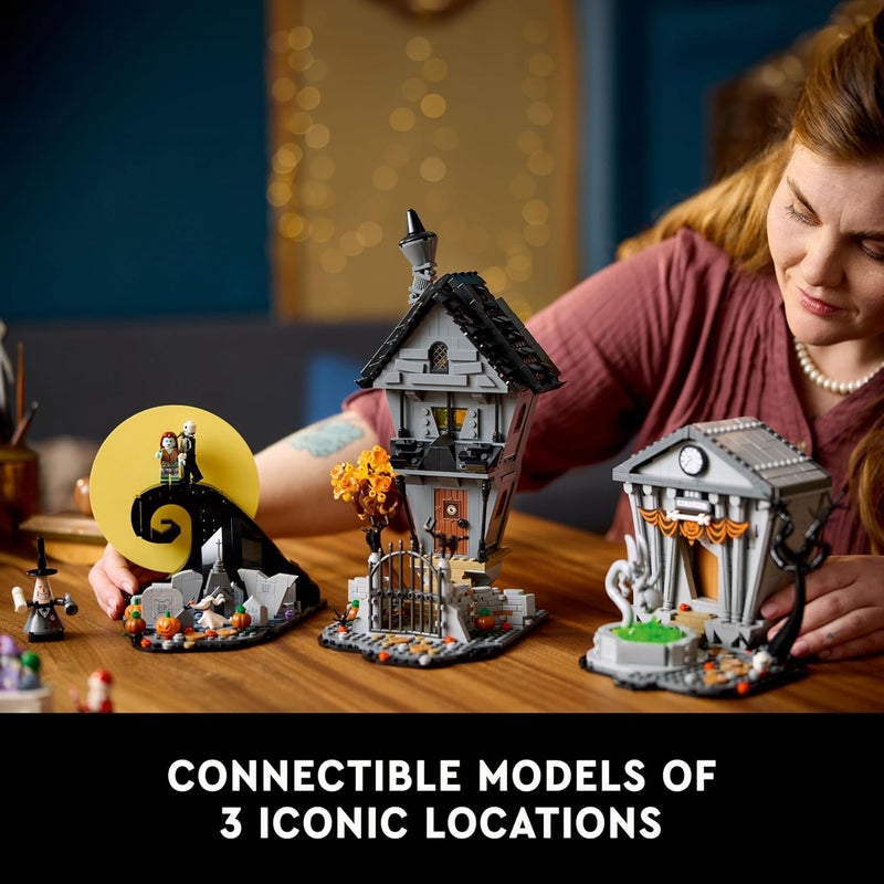 LEGO Ideas The Nightmare Before Christmas Diorama Kit 21351 (2193 Pieces) - Image 4