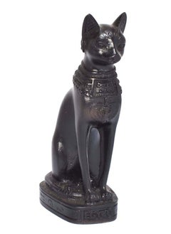 immatgar pharaonic Decorative Egyptian Cat Bastet Statue ancient Egyptian souvenirs gifts handmade Home decor Sculptures (Shape1 - Black - 13.5 CM Long) - pzsku/ZABF64681D76B51F3F72CZ/45/_/1724883227/a9081b2f-e5e3-4a93-a03f-67f9870e9f8a