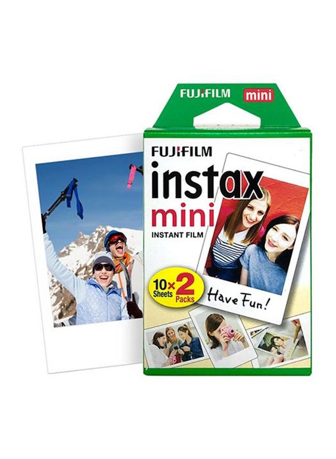 FUJIFILM 20-Piece Instax Mini Photo Paper White - Image 4