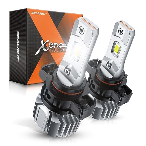 SEALIGHT 5202 LED Fog Light Bulbs, 44,000LM Super Bright 5202 Led Bulb,Plug & Play for 5201/PS19W/PS24W Fog Lights & DRL, IP68 Waterproof, 6000K Cool White, Pack of 2 - Image 5