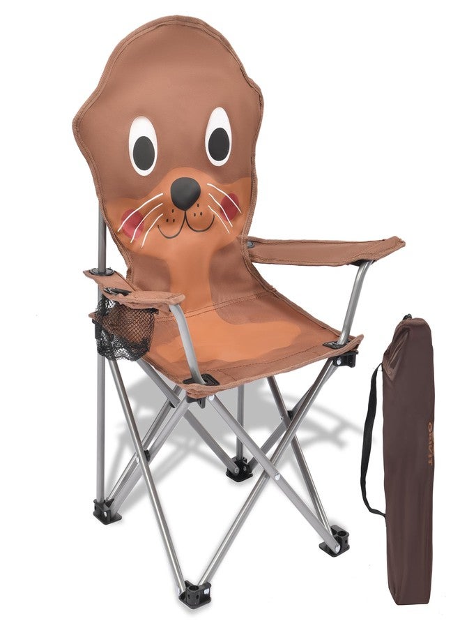 XMT Kids Camping Chair (Brown) - Image 1