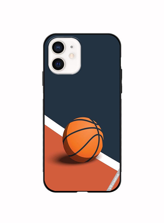 VR CREATIVE Protective Case Cover For Apple iPhone 12 mini Basketball Design Multicolour - Image 1