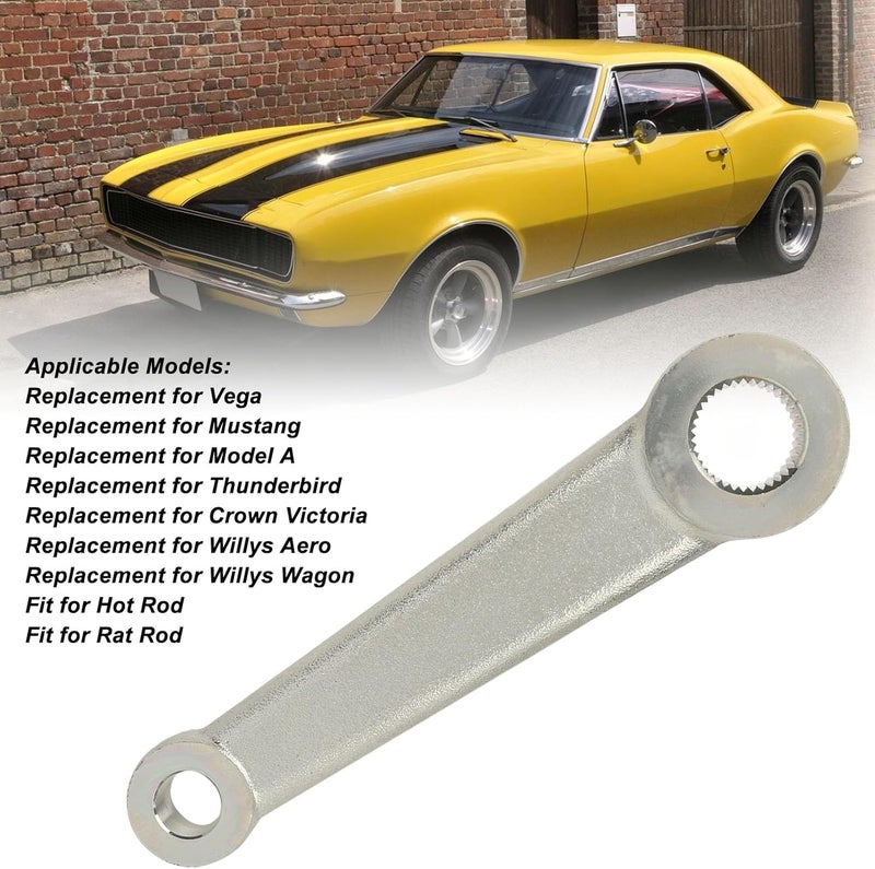 [Carefully selected material] GOTOTOP Steering Box Pitman Arm, Metal Precision Linkage Replacement for, Vega, Model A, Improved Steering Control and Performance (White) Special limited version Easy to operate Top sales leader Designed per consumer needs Huge sales volume Multi-scene application Great for gift & personal use Competitive price Excellent value for money Quality guaranteed Natural raw material Combine quality & fair price KSA approved quality Newest model Limited availability Category flagship Rare find Offer ending soon Very popular product Latest available item Great for home & trips Discounted price Category latest innovation Low maintenance needed - Image 4