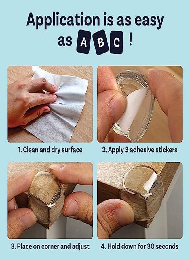 Ambdded® Baby Corner Protector -Transparent Edge & Corner Guards for Baby Safety (L-Shape, Pack-of-4) - Image 5