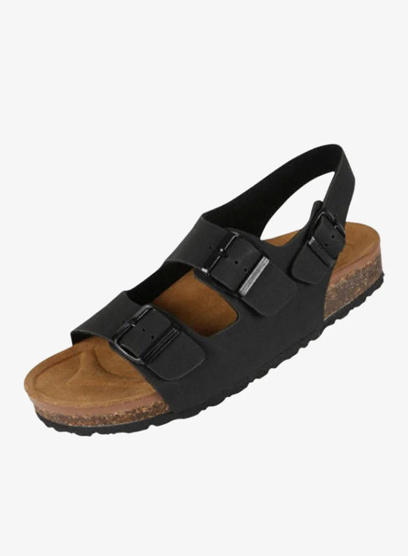 Biochic Black Biochic Mens Back Strap Sandal 012-399 39910-Black for Men | Best Price UAE