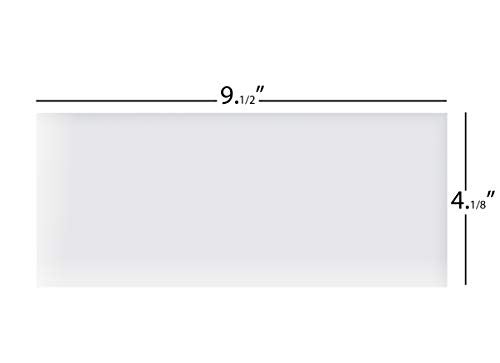 Splendoress #10 Envelopes Letter Size Self Seal | 100 Business Mailing Security Peel and Sealing Envelope | 100% Tinted | no 10 White Windowless Legal Regular Plain Envelops Pack | 4-1/8 x 9-1/2 Inches | 24 LB - Image 4