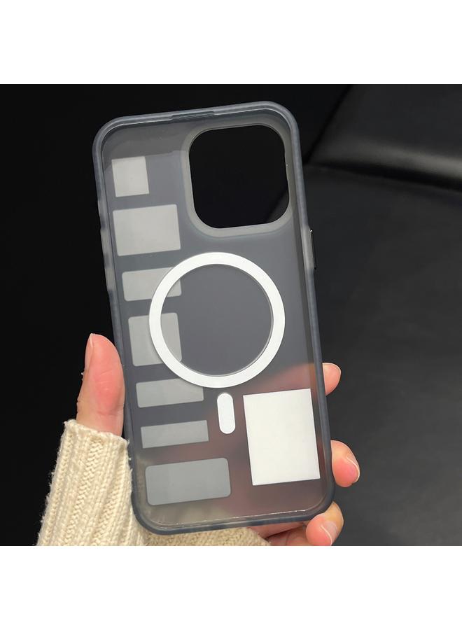 S-TOP Case For iPhone 14 Double-Layer Frosted IMD MagSafe Phone Case - Image 4