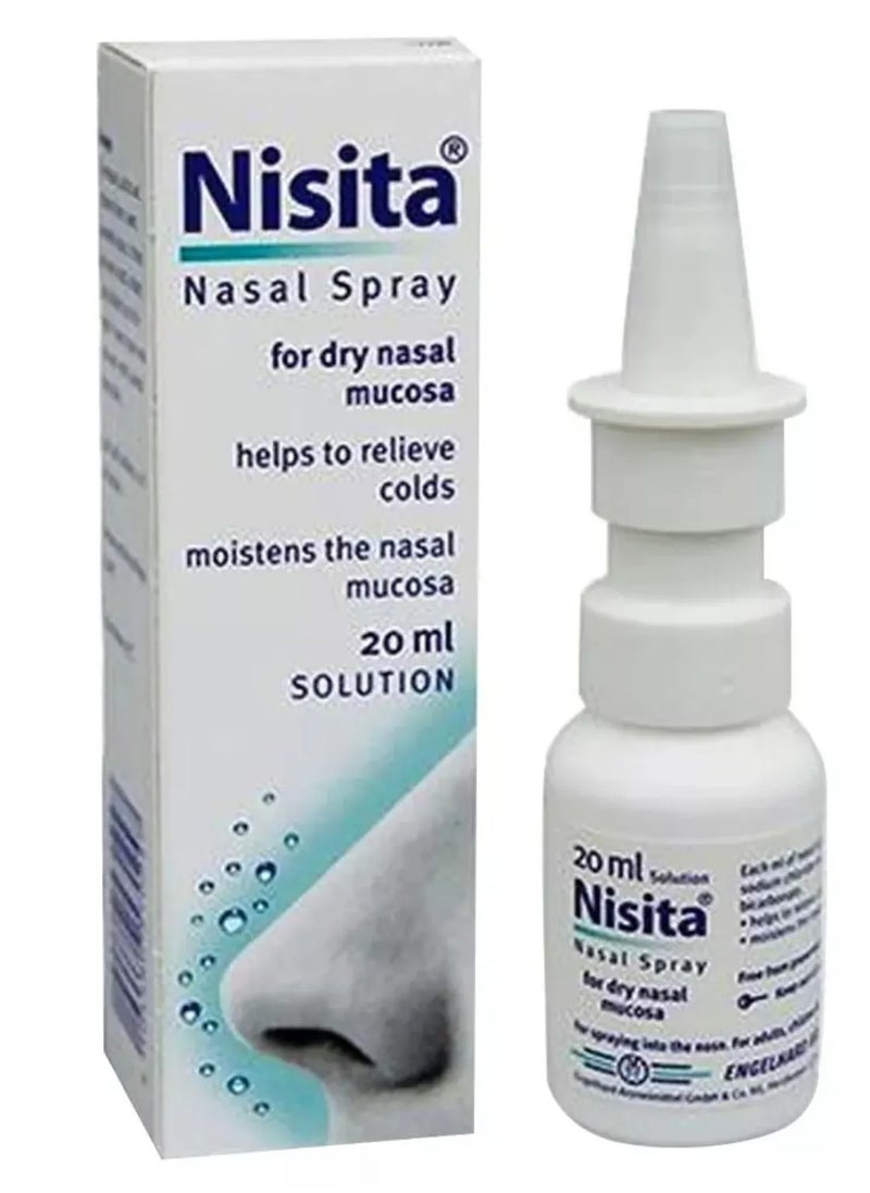 Nisita - Nisita Nasal Spray 20ml - Image 1