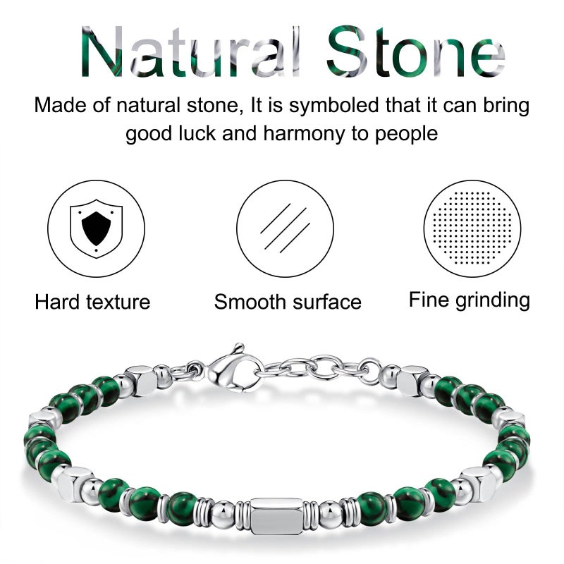 SIUMAL Beaded Bracelets for Women - Silver and Gold Boho Bracelets, Trendy Jewelry Gifts for Lover, Mom, Friends - Image 4