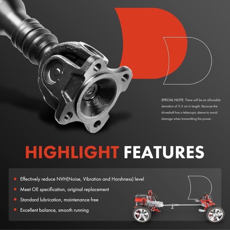 A-Premium Front Drive Shaft Assembly for Mercedes-Benz - Image 4