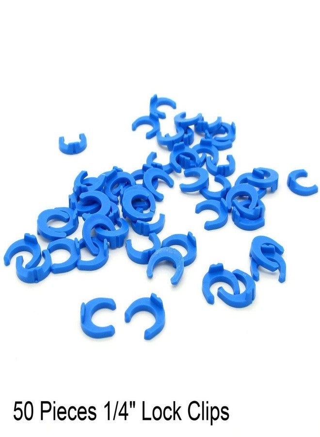 NewZoll 50 PCS 1/4 inch Locking Clips for RO Reverse Osmosis Water Filter Fittings - Image 2