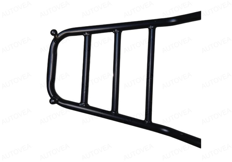 AUTOVEA Pillion Backrest | Extender | Heavy Duty & Powdered Coated | Luggage Carrier for Bajaj NS (All Models/Variants) - Image 4