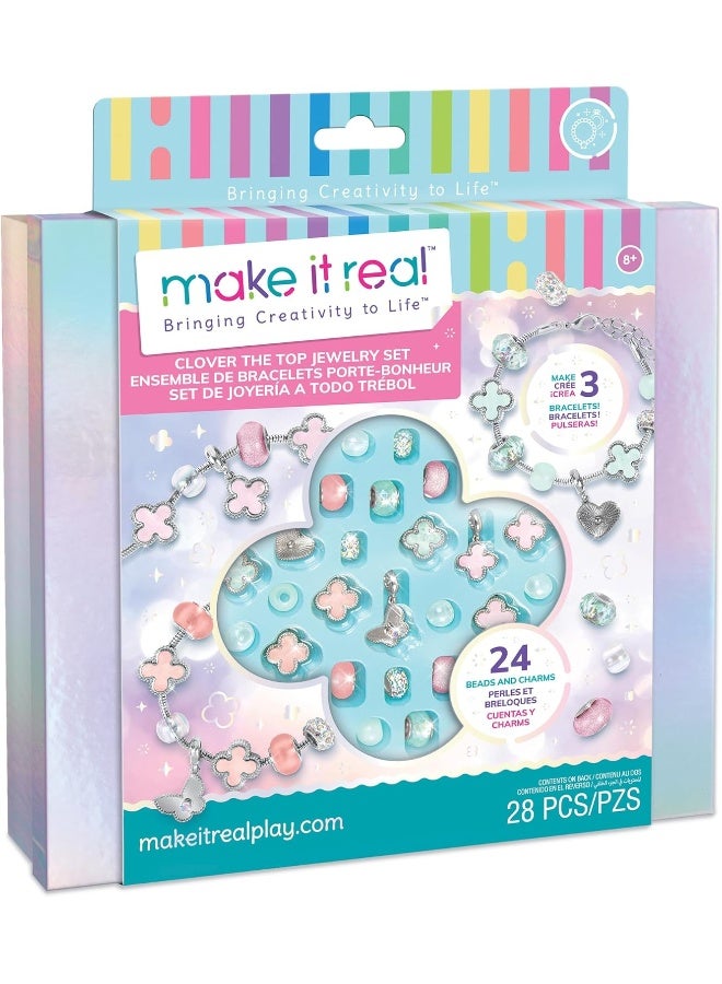 Make It Real Clover The Top Jewellery Making Kit (28 Pieces) - Image 1