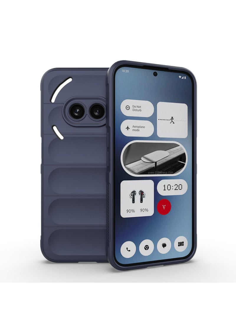 Liquid silicone back cover Nothing Phone 2A | Military-grade protection with shock-resistant airbag |Internal microfiber cloth | Non-slip grip