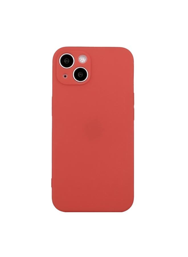 اس-توب جراب هاتف iPhone 15 Plus ذو حافة مستقيمة بلون سادة من مادة TPU المقاومة للصدمات - Image 1