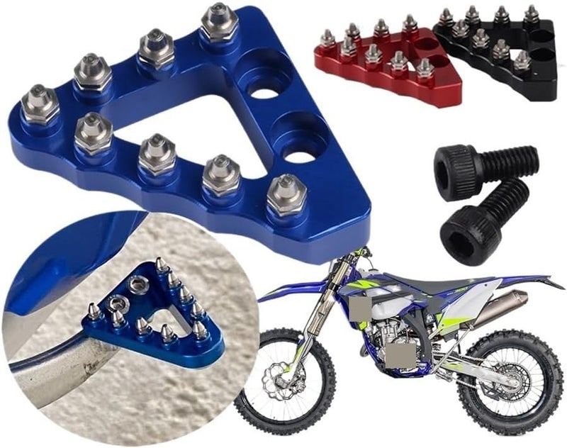 أجزاء لوحة خطوة دواسة القدم الخلفية للدراجة النارية الزرقاء لشركة Sherco SC SCF SE SER SEF SEF R Factory 125 250 300 450 500 - Image 3