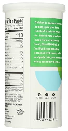 365 by Whole Foods Market Italian Style Bread Crumbs 15 Ounce - Image 5