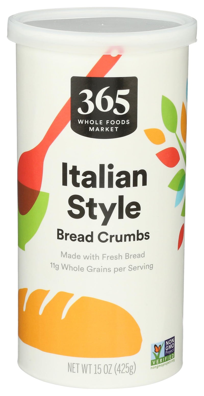 365 by Whole Foods Market Italian Style Bread Crumbs 15 Ounce - Image 3