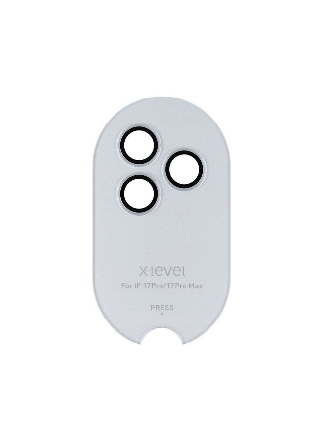 X-LEVEL AR-Spotlight Series For  iPhone 17 Pro Max / 17 Pro Tempered Glass Lens Protector Camera Lens Film - clear - Image 5