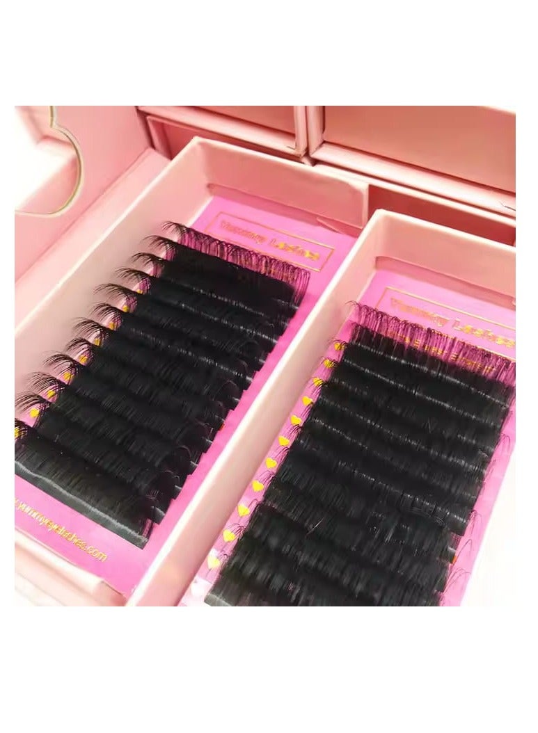 Generic Eyelashes 3D - Mixed length 8mm - 15mm Natural and Voluminous Look, Lightweight and Reusable for Daily and Special Occasions Eyelash Extension Kit, Individual Lashes, Cluster Lashes, Weekly Lashes, Natural Lashes, Lash Extensions, Lash Lift, Lashes. 