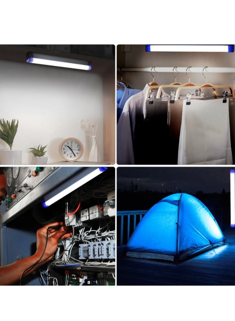 AROAQ LED Tube Light, Rechargeable Tube Camping Light, Magnetic Suspension Portable Light Bulb, Durable Versatile Outdoor LED Light For Camping Picnic Outdoors, (1pc Small, 17cm) - Image 5