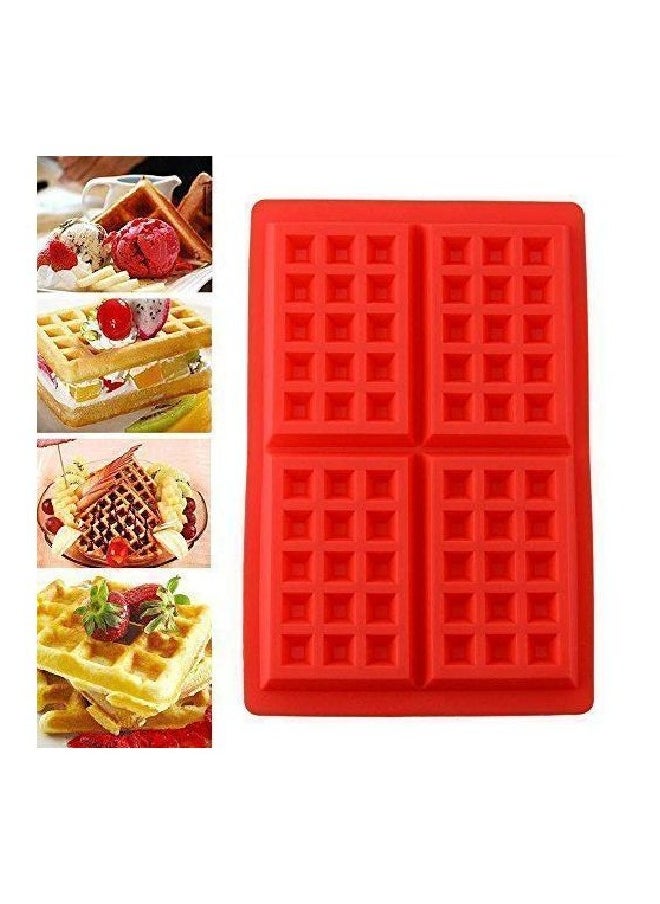 Generic - Silicone Mold For Making Waffles, Cakes And Desserts 1 Piece - Image 1